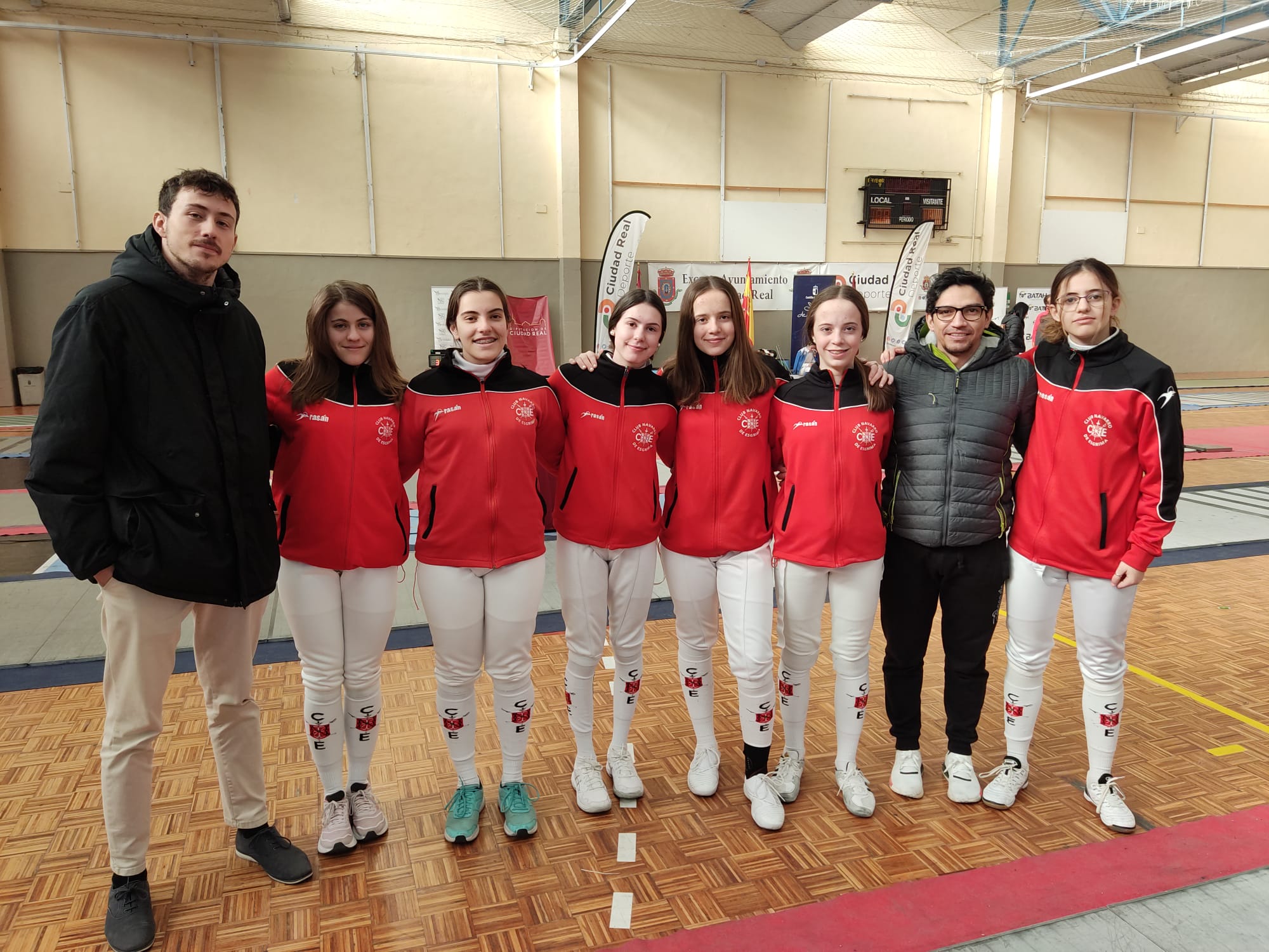 Medalla navarra en el II Torneo Nacional de Ranking Cadete de espada celebrado en Ciudad Real